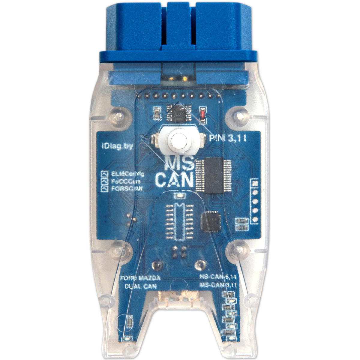 ELM DUAL-CAN для Forscan (авто переключение HS+MS)